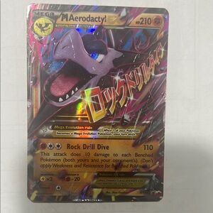 Mega Aerodactyl EX Pokémon Card